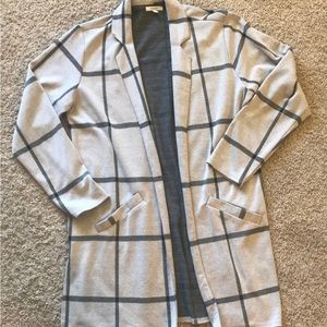 Maurice’s Plaid Duster Blazer